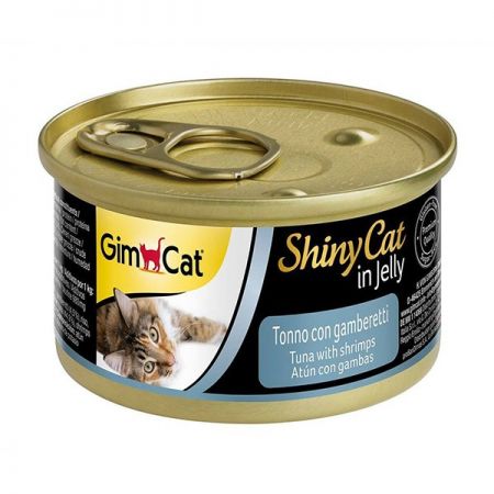 Gimcat Shinycat Tuna Balıklı Karidesli 70gr