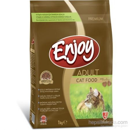 Enjoy Cat Food Yetişkin Kedi Maması 1 Kg