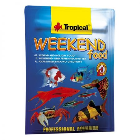 Tropical Weekend Holiday Haftasonu ve Tatil Balık Yemi 20 Gr 24 Tablet