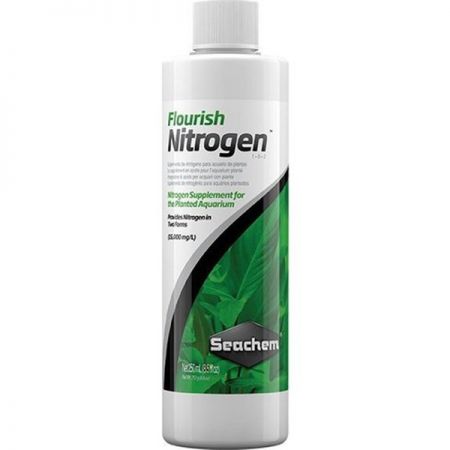 Seachem Flourish Nitrogen Akvaryum Bitkileri için Azot Takviyesi 250 Ml