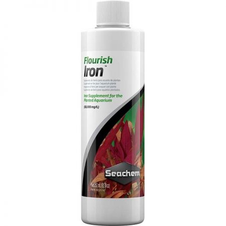 Seachem Flourish İron Akvaryum Bitkileri için Demir Takviyesi 250 Ml