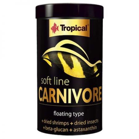 Tropical Softline Carnivore Büyük Yırtıcı Balıklar için Çubuk Balık Yemi 1000 Ml 320 Gr