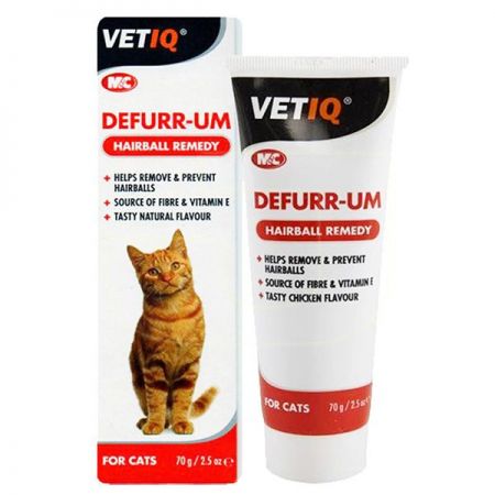 MC VetIQ Defurr-Um Tüy Yumağı Engelleyici Kedi Malt Macunu 70 Gr