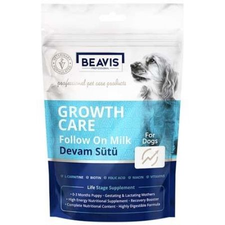 Beavis Growth Care Fallow on Milk Dog Yavru Köpek Devam Sütü 200 Gr