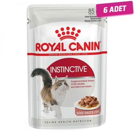 Royal Canin İnstinctive Gravy Pouch Konserve Kedi Maması 85 Gr - 6 Adet