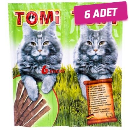 Tomi Kuzu ve Hindili Stick Kedi Ödülü 6x5 Gr - 6 Adet