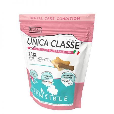 Unica Classe Tris Sensible Tavuklu Bisküvit Köpek Ödül Maması 400 Gr