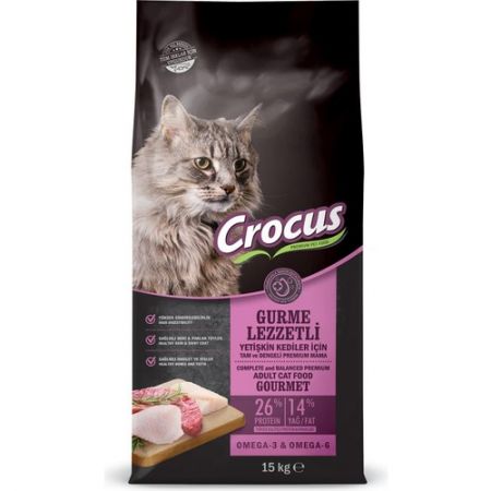 Crocus Gurme Yetişkin Kedi Maması 15 kg