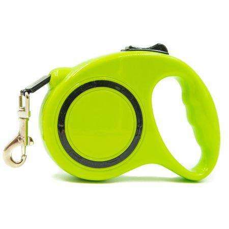 Nunbell Plus Makaralı Köpek Tasması Yeşil NL4 3M-12KG