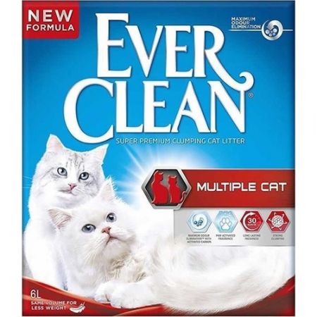 Ever Clean Multiple Cat Kedi Kumu 10 Lt