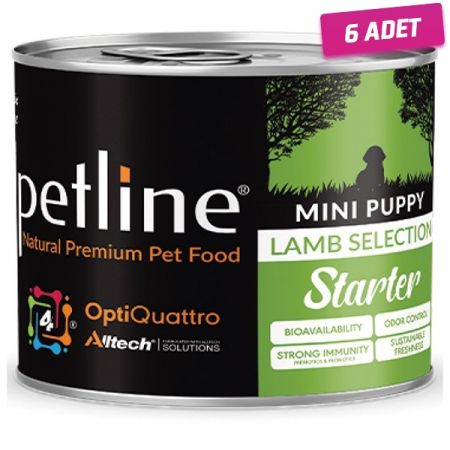 Petline Natural Puppy Starter Kuzu Etli Jelly Yetişkin Köpek Konservesi 200 Gr - 6 Adet