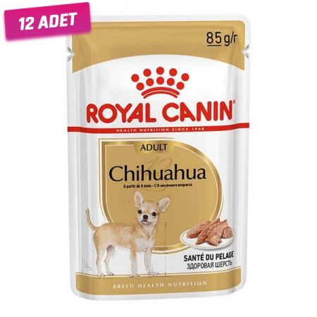 Royal Canin Chihuahua Adult Pouch Konserve Köpek Maması 85 Gr - 12 Adet