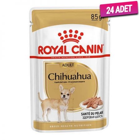Royal Canin Chihuahua Adult Pouch Konserve Köpek Maması 85 Gr - 24 Adet