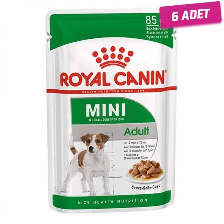 Royal Canin Adult Mini Gravy Pouch Köpek Konserve Maması 85 Gr - 6 Adet