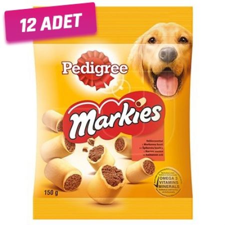 Pedigree Markies Köpek Ödül Bisküvisi 150 Gr - 12 Adet