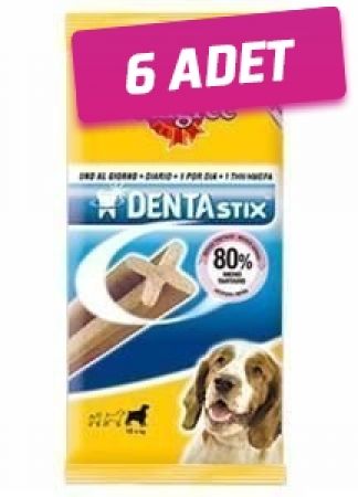 Pedigree Dentastix Köpek Ödül Maması Medium 180 Gr - 6 Adet