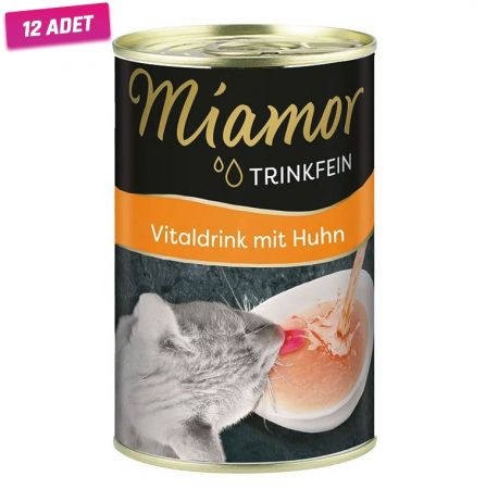 Miamor Vital Drink Tavuklu Kedi Çorbası 135 Ml - 12 Adet