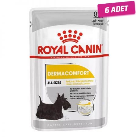 Royal Canin Mini Dermacomfort Pouch Konserve Köpek Maması 85 Gr - 6 Adet