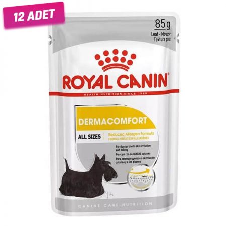 Royal Canin Mini Dermacomfort Pouch Konserve Köpek Maması 85 Gr - 12 Adet