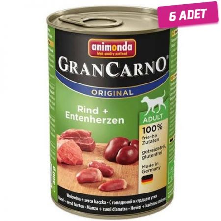 Animonda Hindi ve Ördekli Yetişkin Köpek Konservesi 400 Gr - 6 Adet