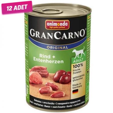 Animonda Hindi ve Ördekli Yetişkin Köpek Konservesi 400 Gr - 12 Adet