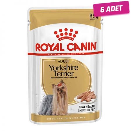 Royal Canin Yorkshire Terrier Pouch Konserve Köpek Maması 85 Gr - 6 Adet