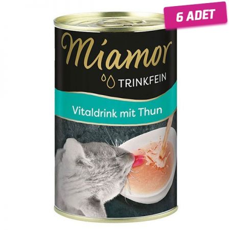 Miamor Vitaldrink Ton Balıklı Kedi Çorbası 135 Ml - 6 Adet