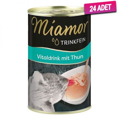 Miamor Vitaldrink Ton Balıklı Kedi Çorbası 135 Ml - 24 Adet