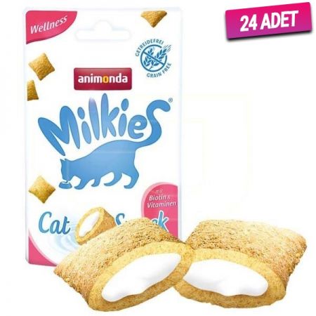 Animonda Milkies Wellness Kedi Ödül Bisküvisi 30 Gr - 24 Adet