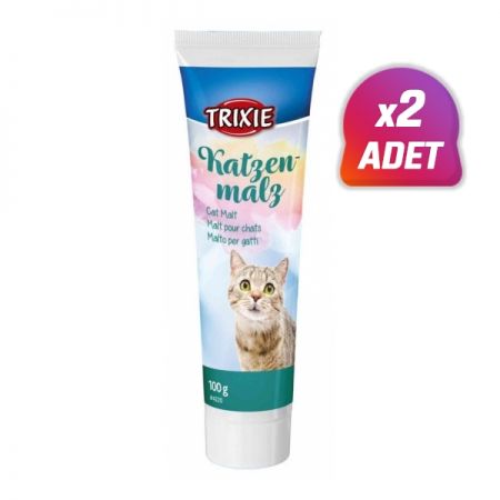 2 Adet - Trixie Tüy Yumağı Önleyici Kedi Maltı 100 Gr