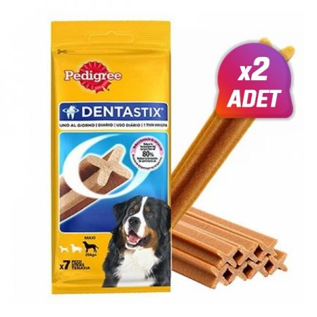 2 Adet - Pedigree Dentastix Large Köpek Ödül Maması 270 Gr