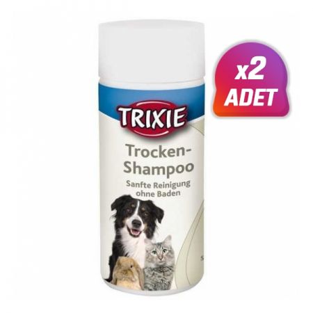 2 Adet - Trixie Kuru Köpek Şampuanı 100 Gr