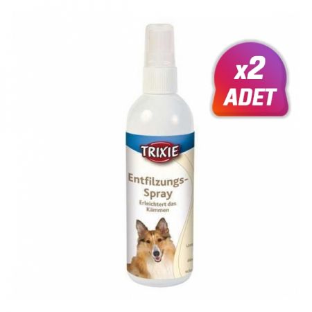 2 Adet - Trixie Köpek Kolay Tarama Spreyi,175ml