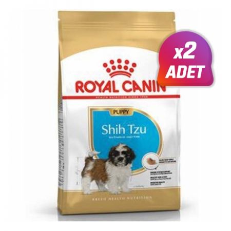 2 Adet - Royal Canin Shihtzu Puppy Yavru Köpek Maması 1.5 Kg
