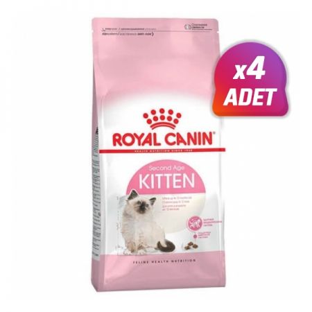 4 Adet - Royal Canin Kitten Yavru Kedi Maması 2 Kg