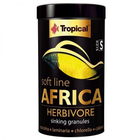 Tropical Softline Africa Herbivore Granül Balık Yemi 100 Ml