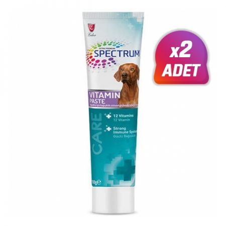 2 Adet - Spectrum Care Multivitamin Paste Köpek Vitamin Macunu 100 Gr