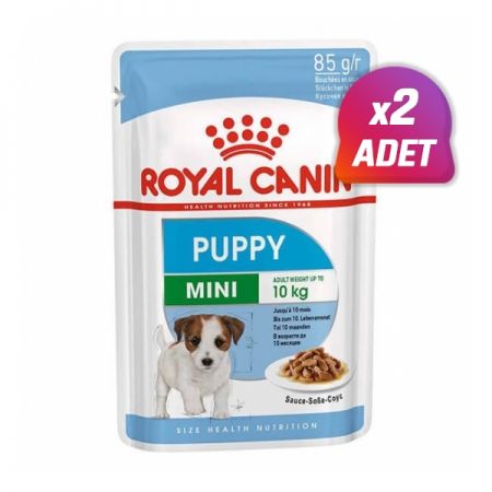 2 Adet - Royal Canin Puppy Mini Gravy Pouch Köpek Maması 85 Gr