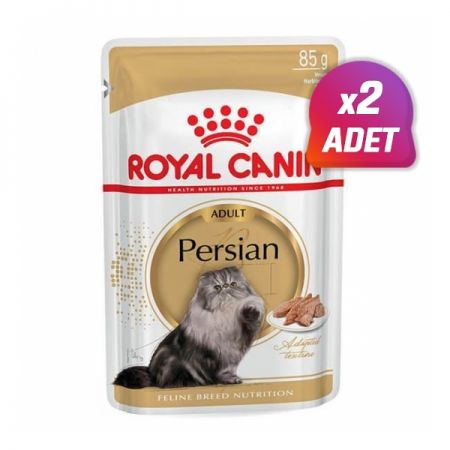 2 Adet - Royal Canin Persian Adult İran Kedisi Pouch Konserve Kedi Maması 85 Gr