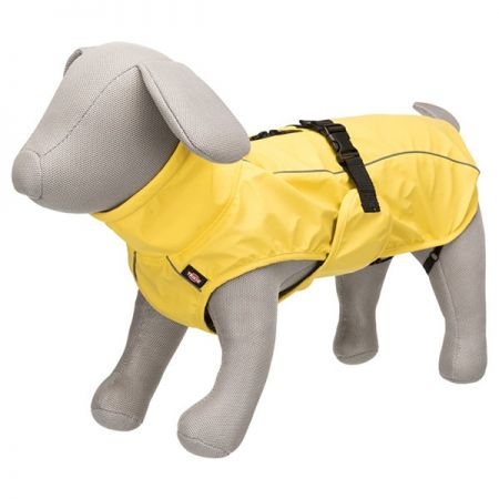 Trixie Vimy Dolgulu Ve Yansıtıcı Köpek Yağmurluk Sarı L 62 Cm