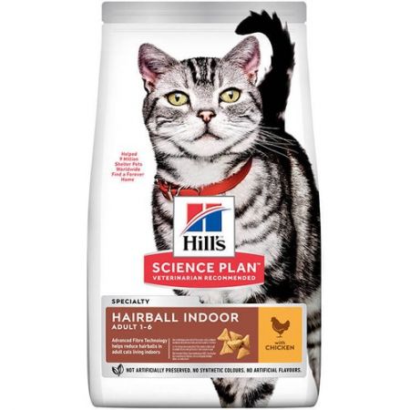 Hills Hairball Indoor Tavuklu Tüy Yumağı Önleyici Kedi Maması 1.5 kg