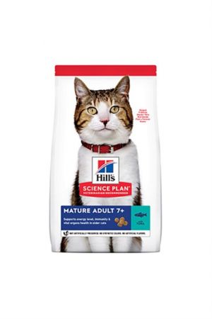Hills Mature Adult +7 Tuna Balıklı Yaşlı Kedi Maması 1,5 kg