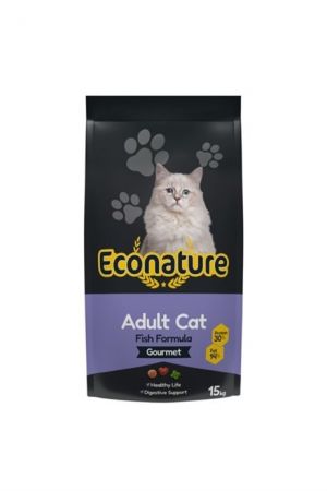 Econature Gurme Yetişkin Kedi Maması 15 Kg