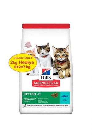 Hills Kitten Tuna Balıklı Yavru Kedi Maması 7 Kg