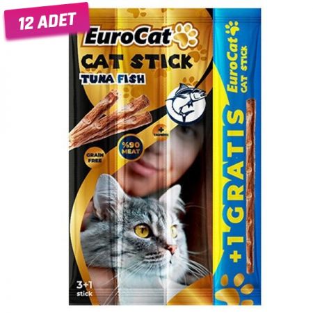 Eurocat Ton Balıklı Kedi Ödül Maması 4 Adet (4x5gr) 20 Gr - 12 Adet