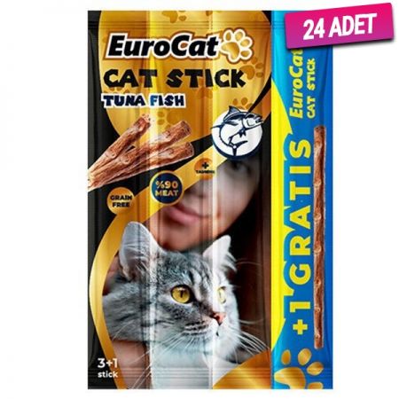 Eurocat Ton Balıklı Kedi Ödül Maması 4 Adet (4x5gr) 20 Gr - 24 Adet
