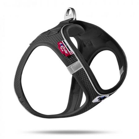 Curli Magnetic Vest Köpek Göğüs Tasması Siyah Xxsmall 30-35 Cm