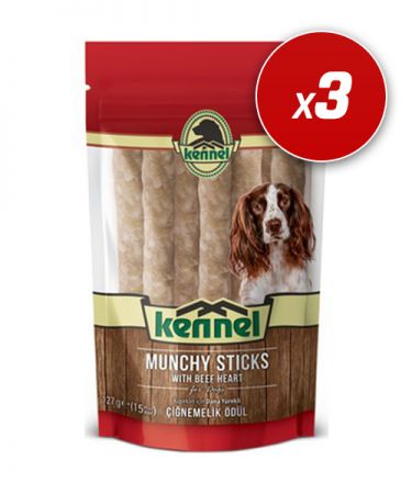 Kennel Munchy Sticks Köpek Çiğnemelik Ödül - 127 Gr x 3 Paket