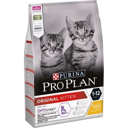 Pro Plan Kitten Tavuklu Pirinçli Yavru Kedi Maması 3 Kg