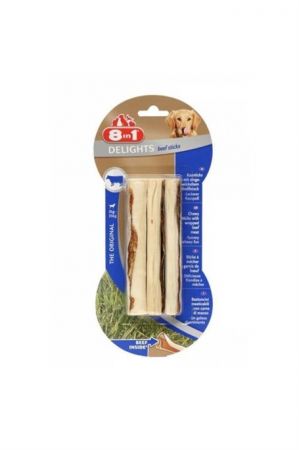 8İn1 Delights Bones Biftekli Köpekler İçin Sticks